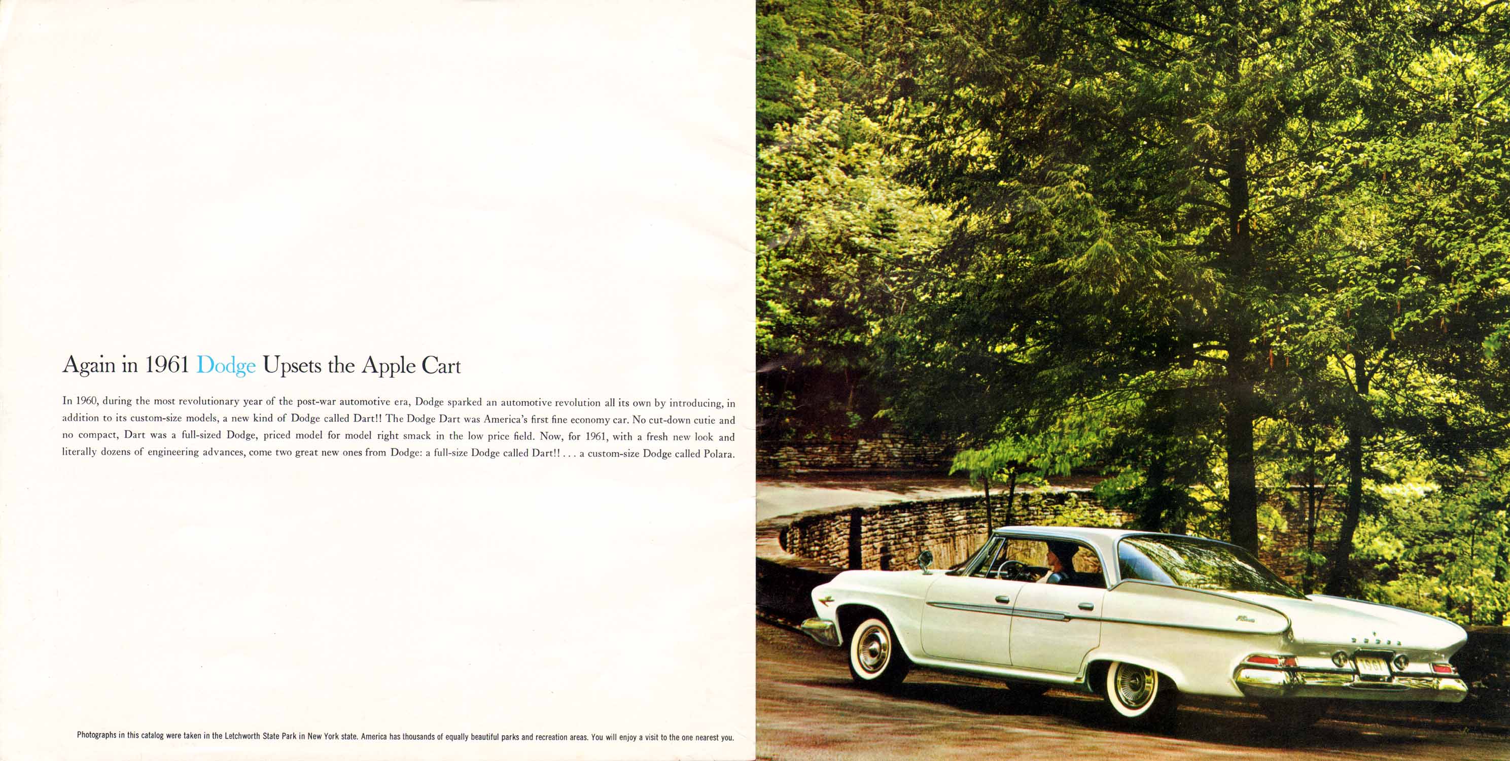 1961 Dodge Dart and Polara Prestige Brochure
